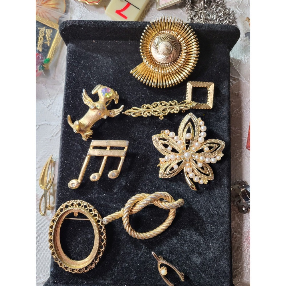 Brooches Vintage LOT - Picture 2 of 11